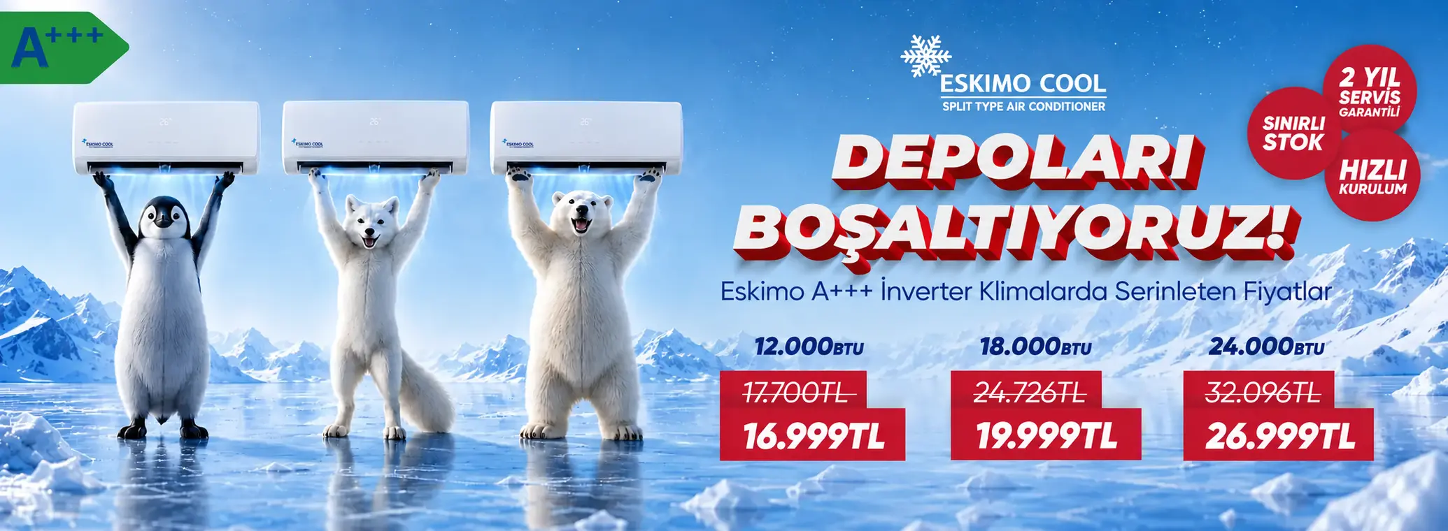 Kıbrıs Eskimo Klima Kampanya