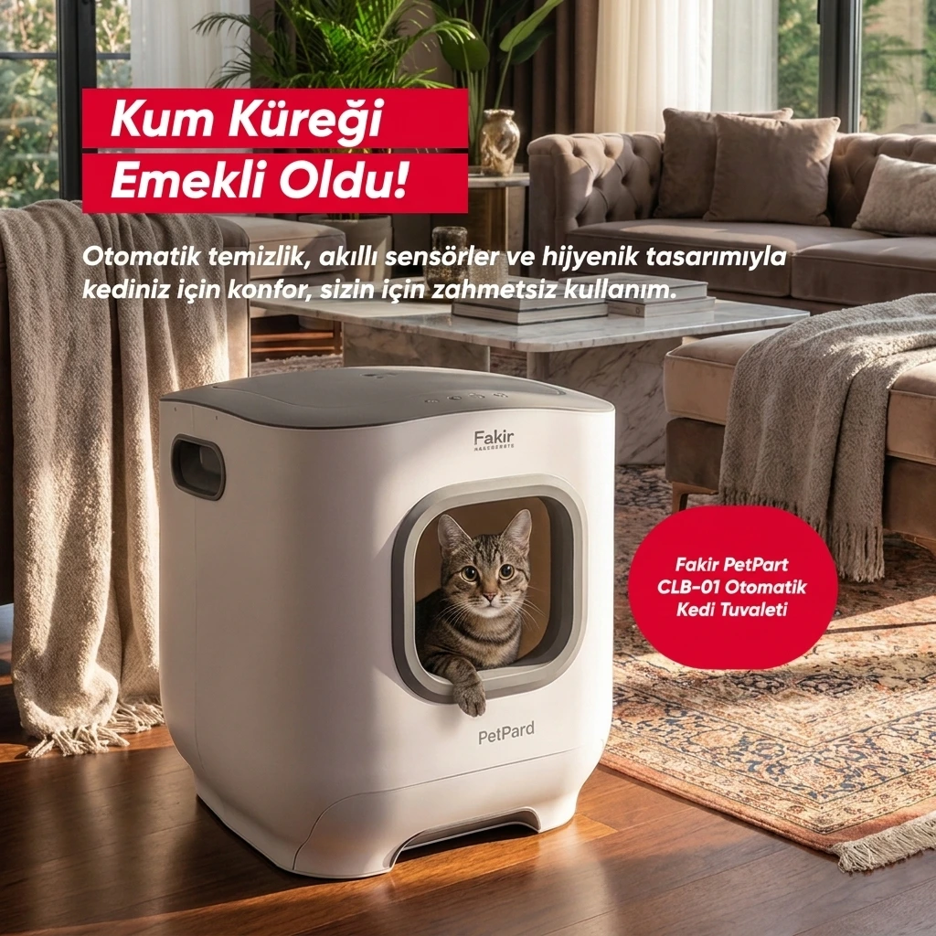 Kıbrıs Kedi Tuvaleti Fakir Petpart