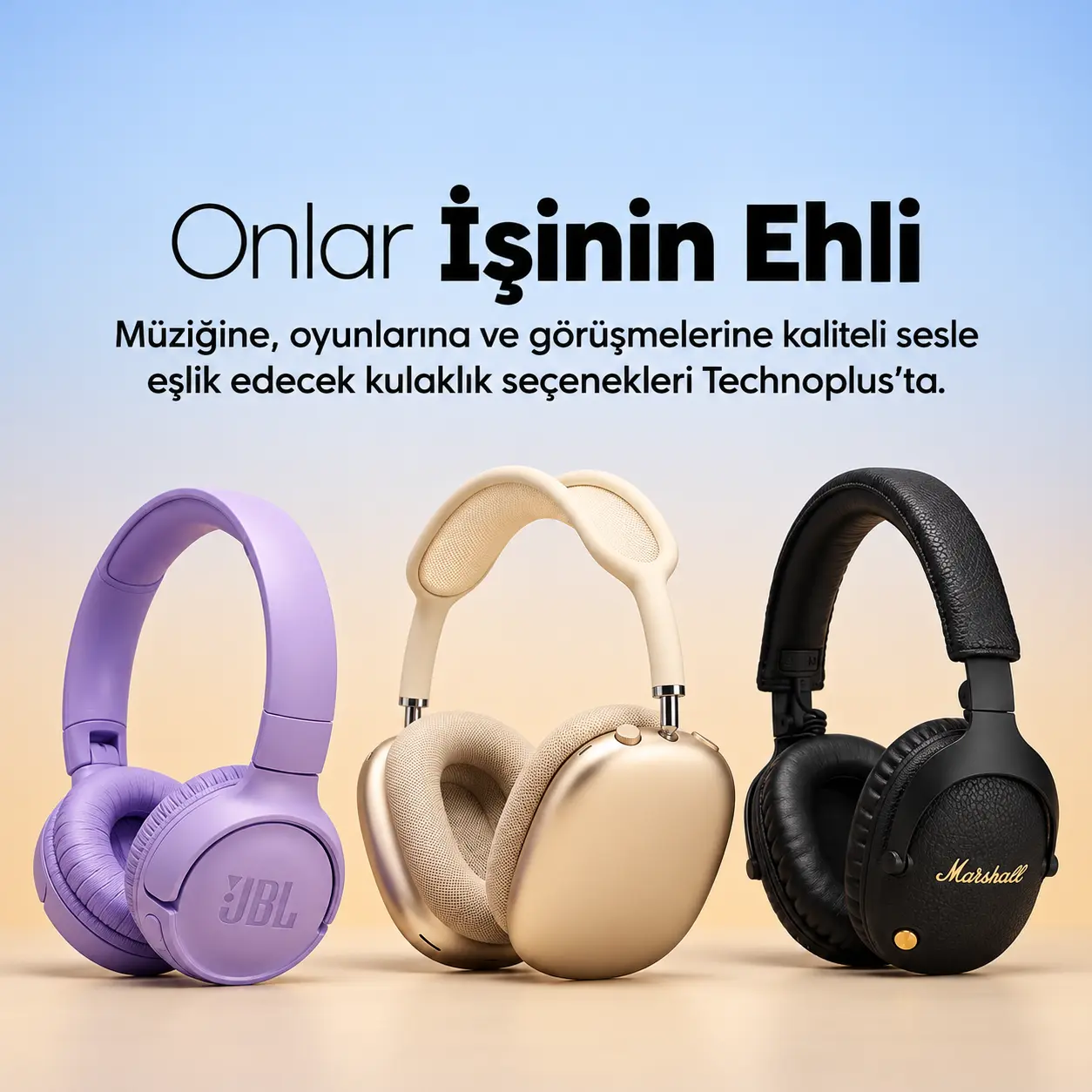 Kıbrıs Kulak Üstü Kulaklık