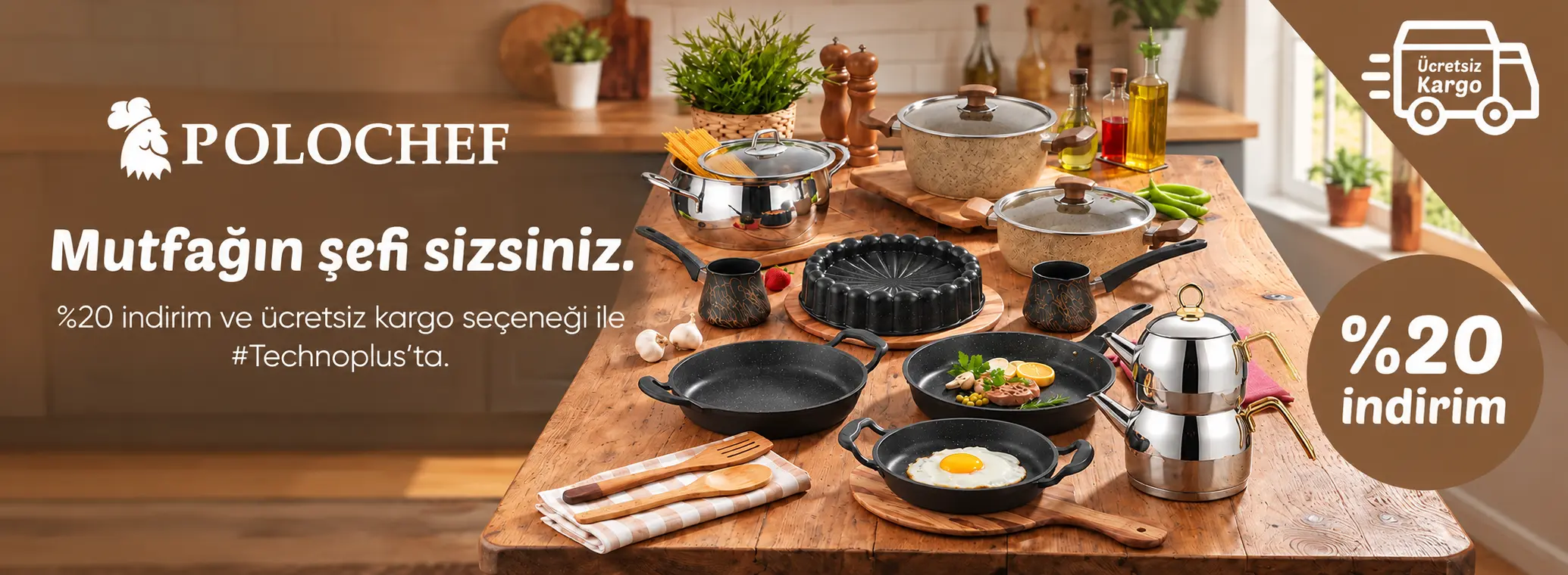 Kıbrıs Polochef Mutfak Gereçleri