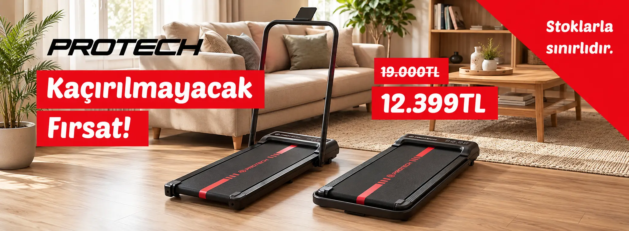 Kıbrıs Protech Yürüyüş Koşu Bandı
