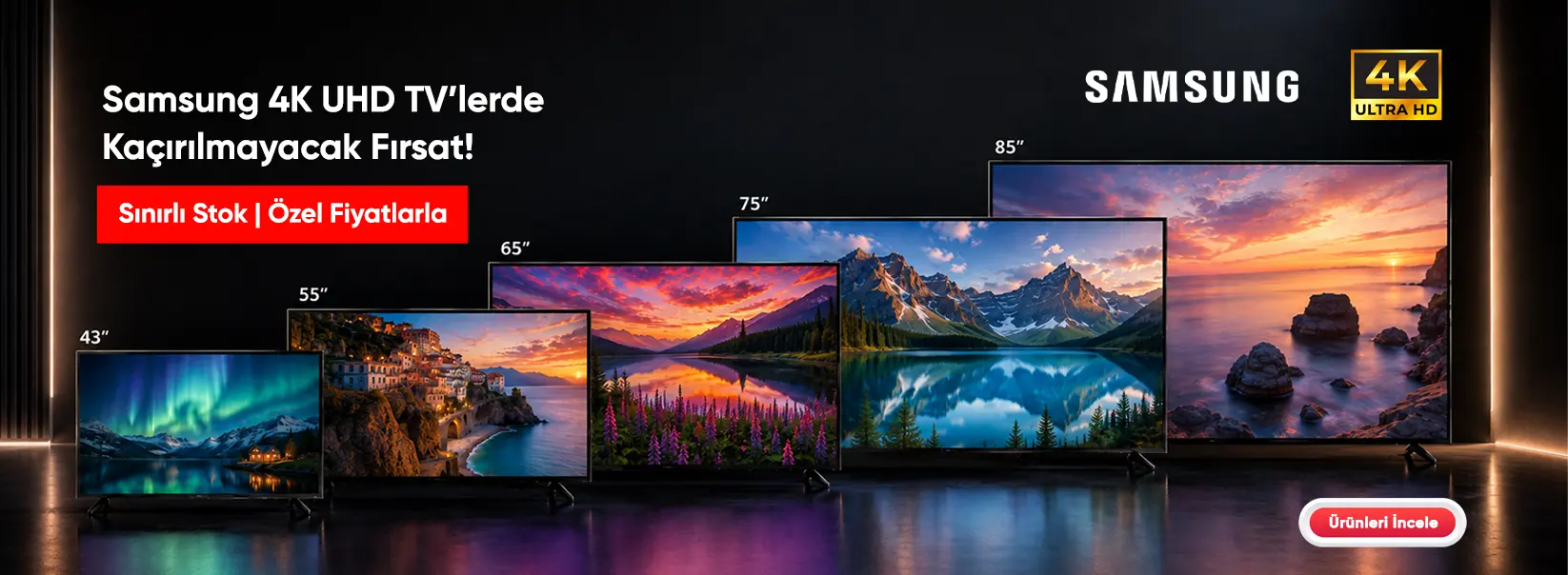 Kıbrıs Samsung Televizyon 4K