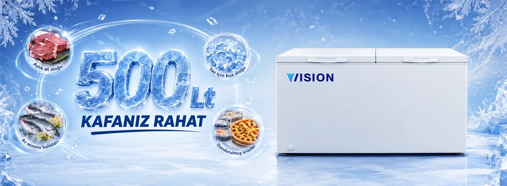 Kıbrıs Derin Dondurucu Vision