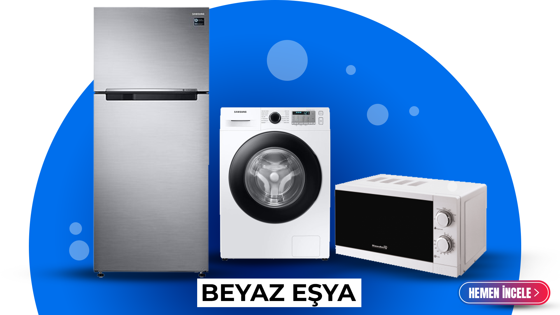 beyaz eşya ANKASTRE BUZDOLABI ÇAMAŞIR MAKİNESİ BULAŞIK MAKİNESİ MİKRODALGA