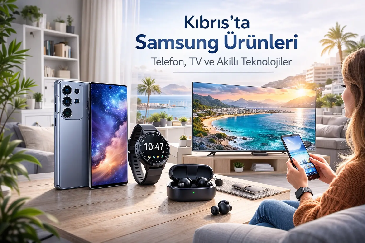 Kıbrıs’ta Samsung Ürünleri: Telefon, TV ve Akıllı Teknolojiler