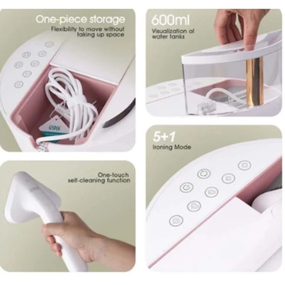 WİNNİNG STAR ST-6108 GARMENT STEAMER BUHARLI ÜTÜ