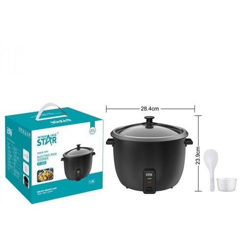 WİNNİNG STAR 4LT RİCE COOKER PİLAV PİŞİRİCİ ST-9346