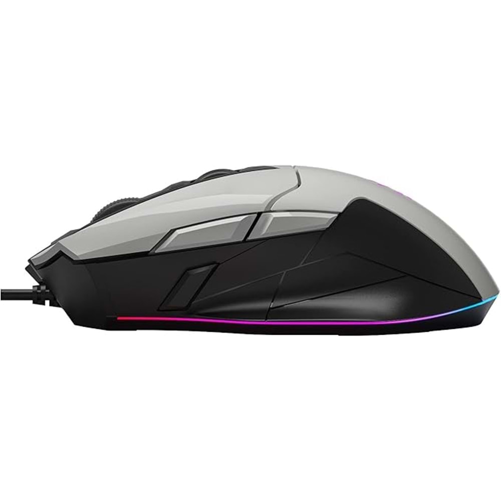 BLOODY W70 MAX 10K CPI OPTİK RGB GAMİNG MOUSE BEYAZ