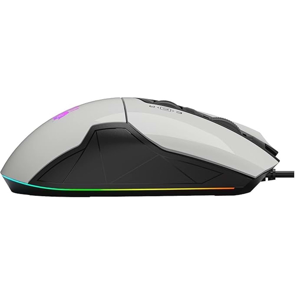BLOODY W70 MAX 10K CPI OPTİK RGB GAMİNG MOUSE BEYAZ