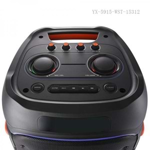 WİNNİNG STAR PORTABLE PARTY BOX MİKROFONLU ST-8101