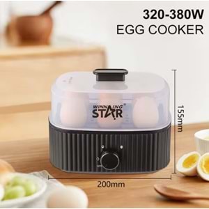 WİNNİNG STAR ST-6907 BUHARLI YUMURTA PİŞİRME MAKİNESİ
