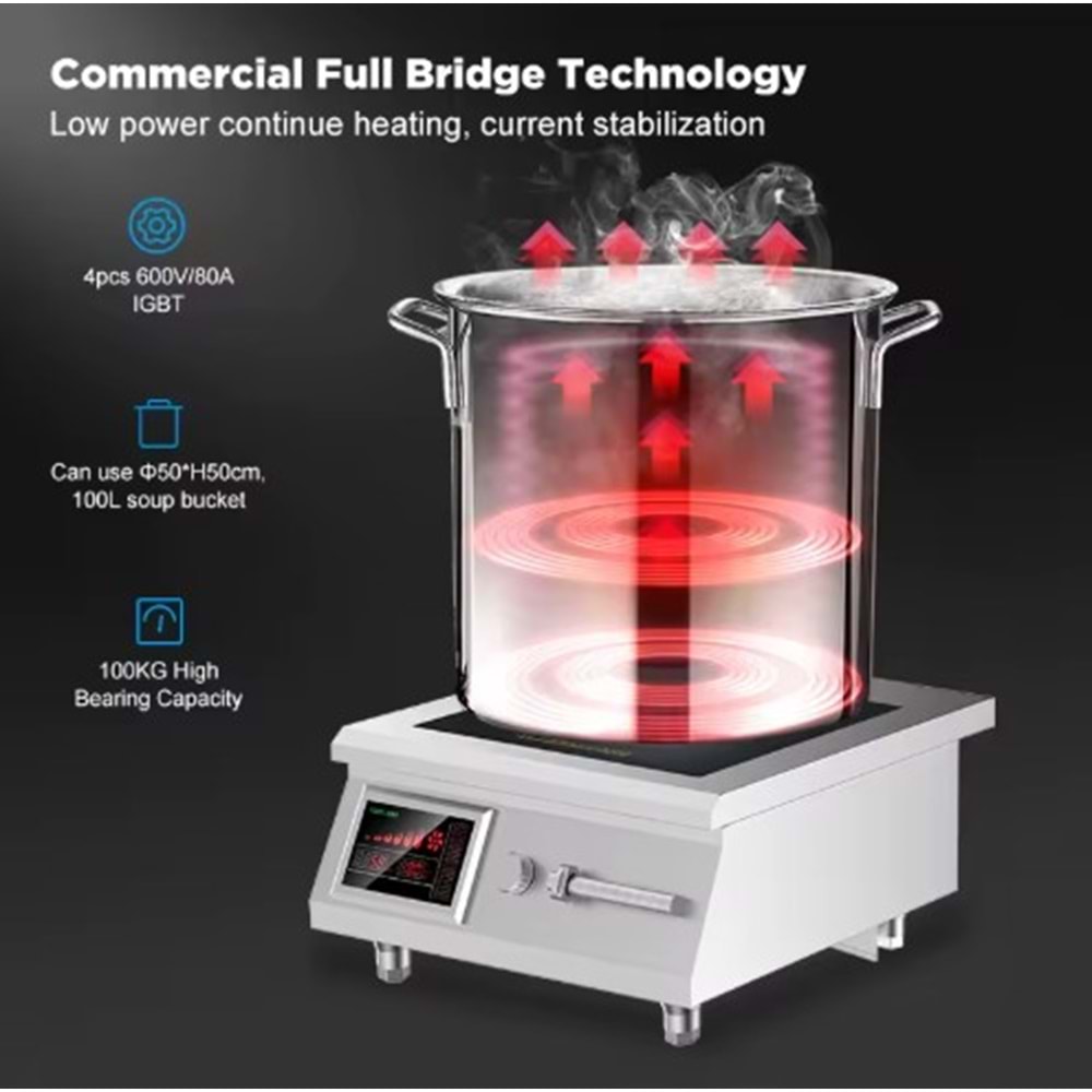 WİNNİNG STAR ST-9674 ELEKTRİKLİ TAŞINABİLİR OCAK