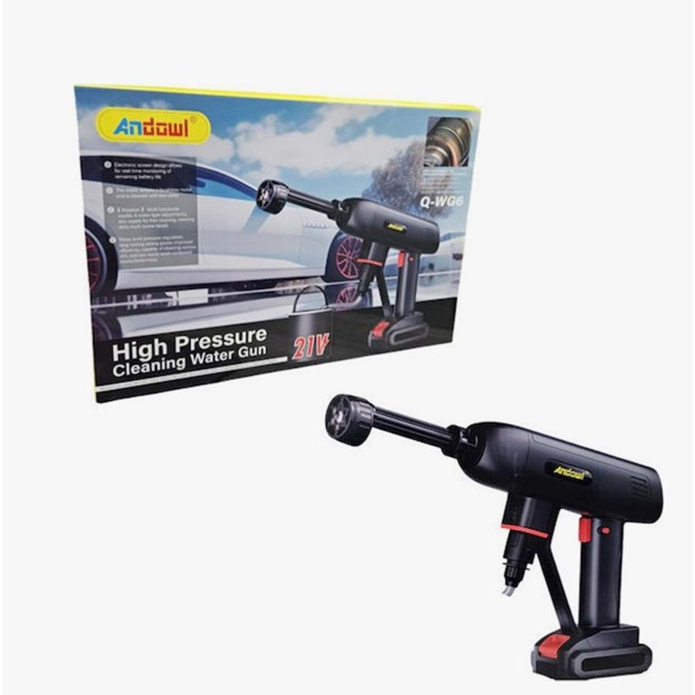 ANDOWL BASINÇLI ARABA YIKAMA SU TABANCASI Q-WG6 2554141