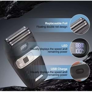 WİNNİNG STAR SİNEKKAYDI TRAŞ MAKİNESİ ST-5729