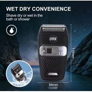 WİNNİNG STAR SİNEKKAYDI TRAŞ MAKİNESİ ST-5729