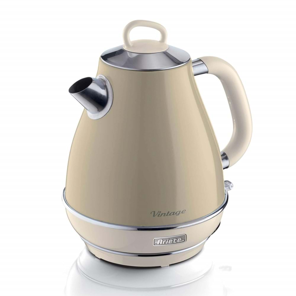 ARİETE VİNTAGE S KETTLE 1,7 LİTRE BEİGE RENK 2869