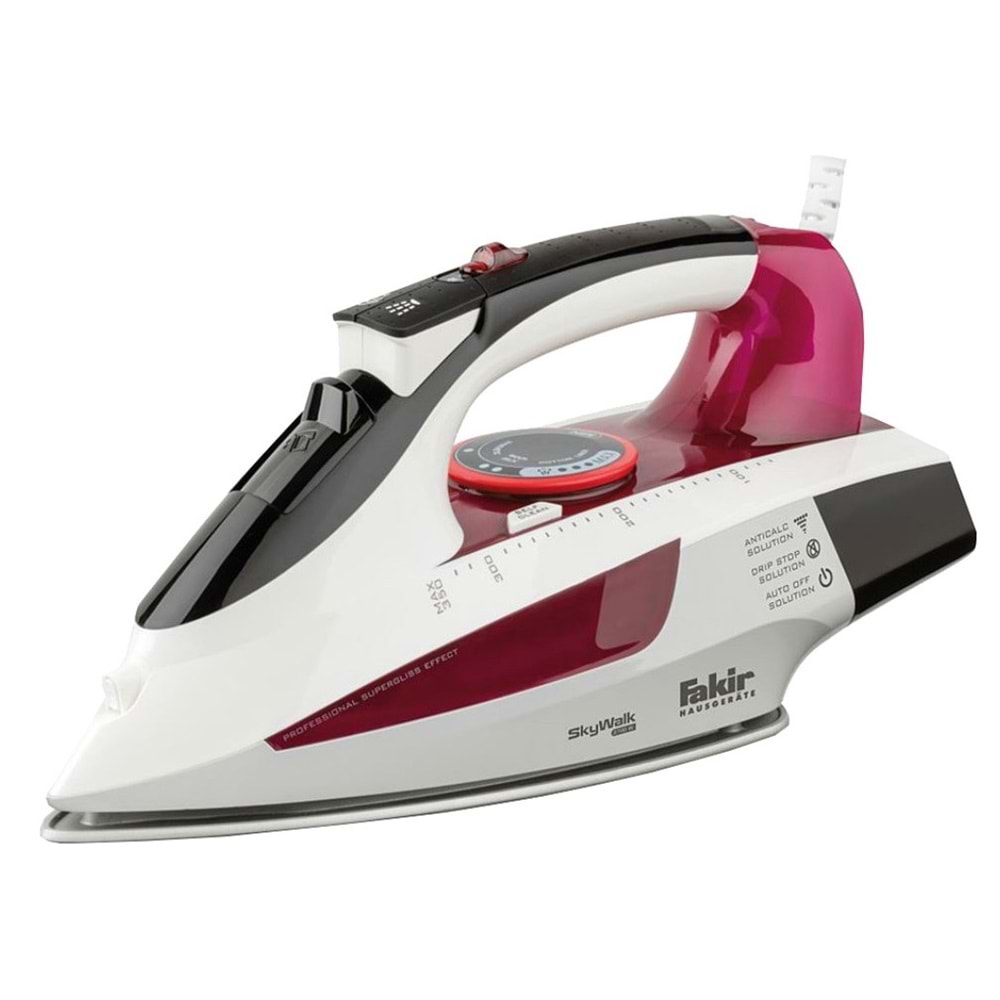 FAKİR SKYWALK BUHARLI ÜTÜ BEYAZ/KIRMIZI