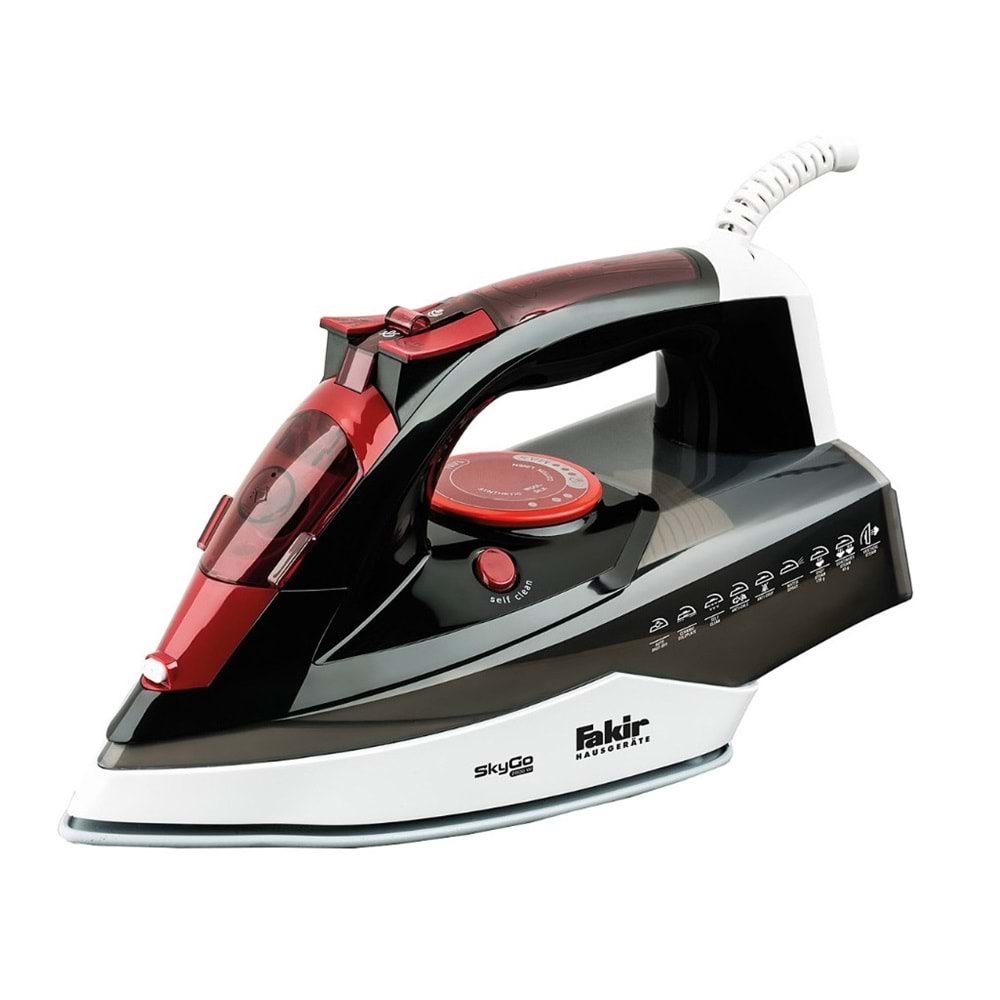 FAKİR SKYGO BUHARLI ÜTÜ SİYAH/KIRMIZI