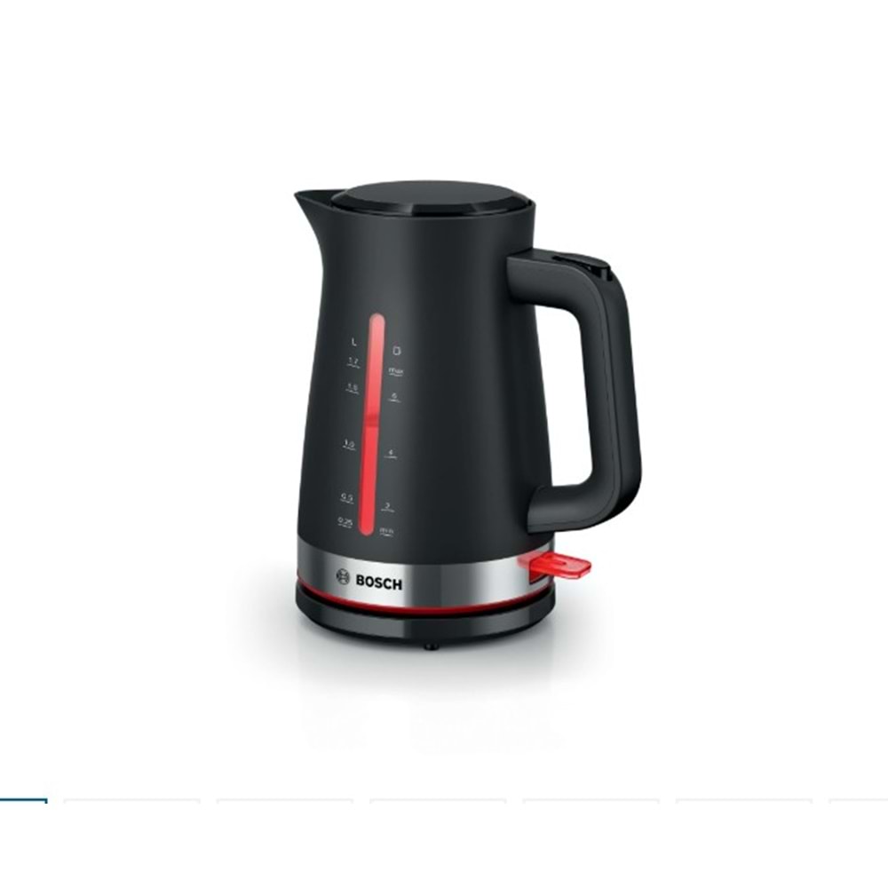 BOSCH TWK4M223 MYMOMENT ELEKTRİKLİ KETTLE SİYAH 2400W