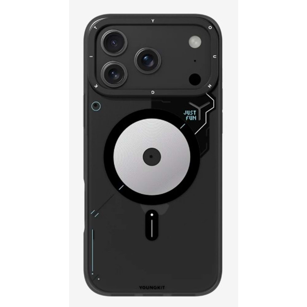 YOUNGKİT SANDER KILIF İPHONE 17 PRO GRİ