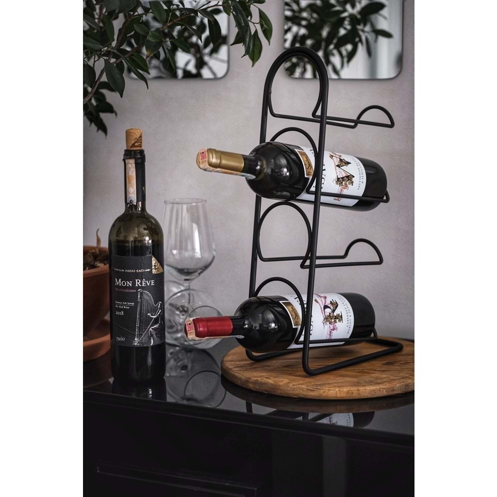 TPL 4LÜ ŞARAPLIK RAFI 9055