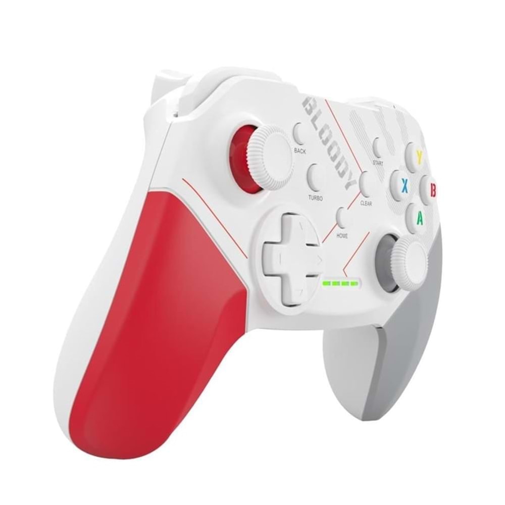 BLOODY GPW50 KABLOSUZ OYUN KOLU BEYAZ