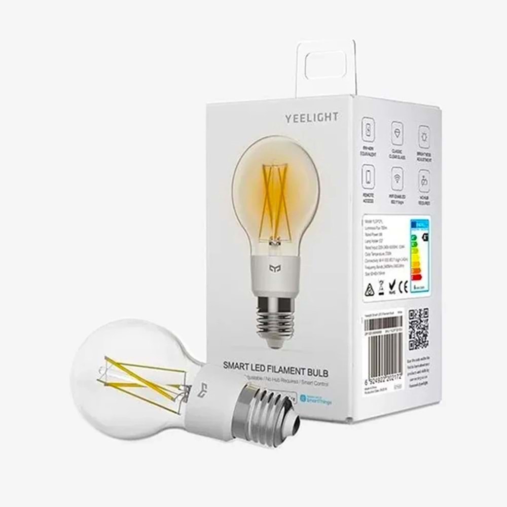 YEELİGHT AKILLI LED FİLAMENT AMPUL BEYAZ