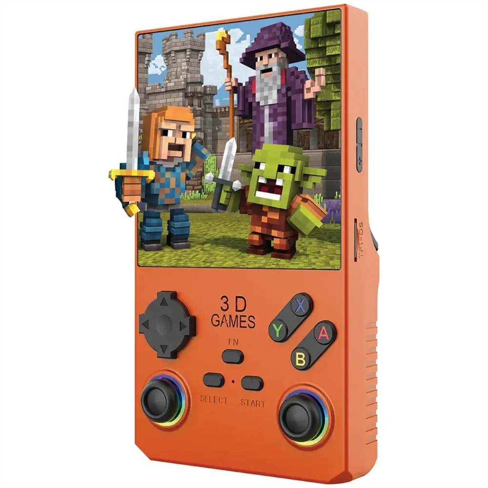 PORODO GAMİNG EL OYUN KONSOLU V40MAX - TURUNCU PDXV40OG