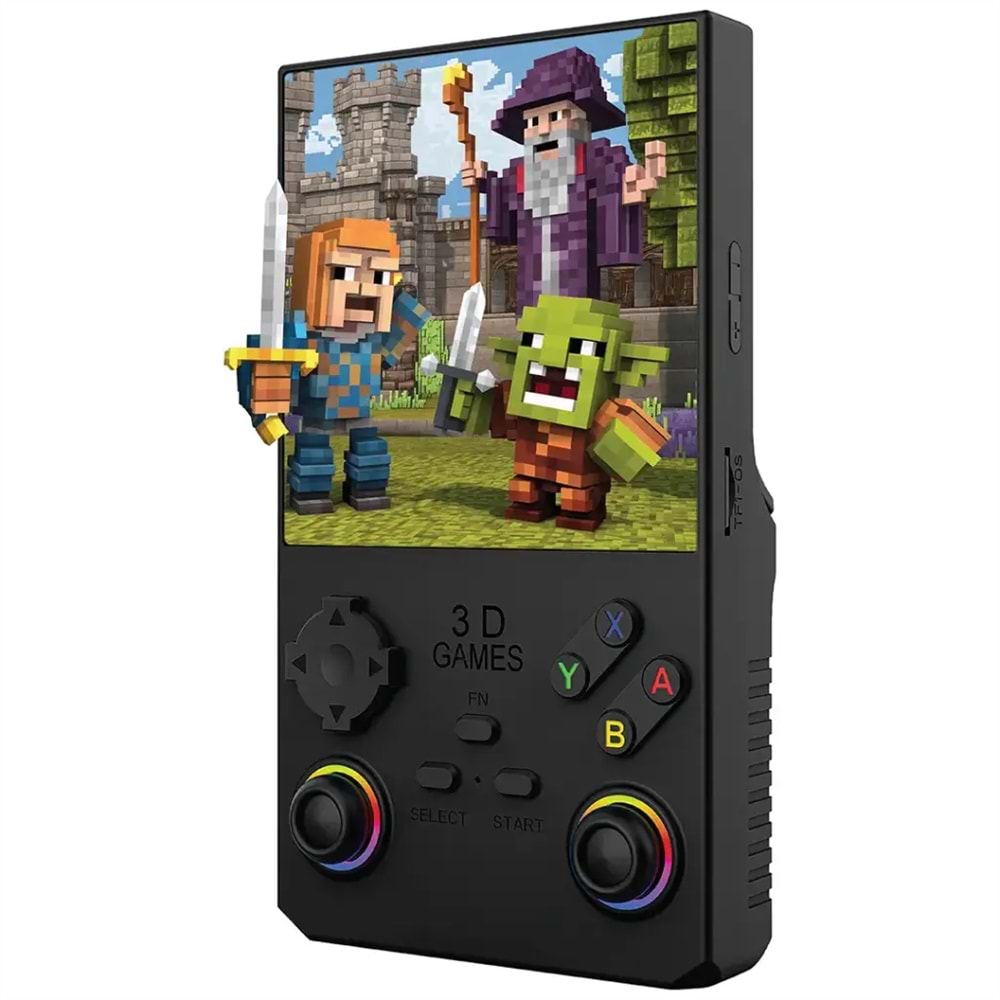 PORODO GAMİNG EL OYUN KONSOLU V40MAX - SİYAH PDXV40BK