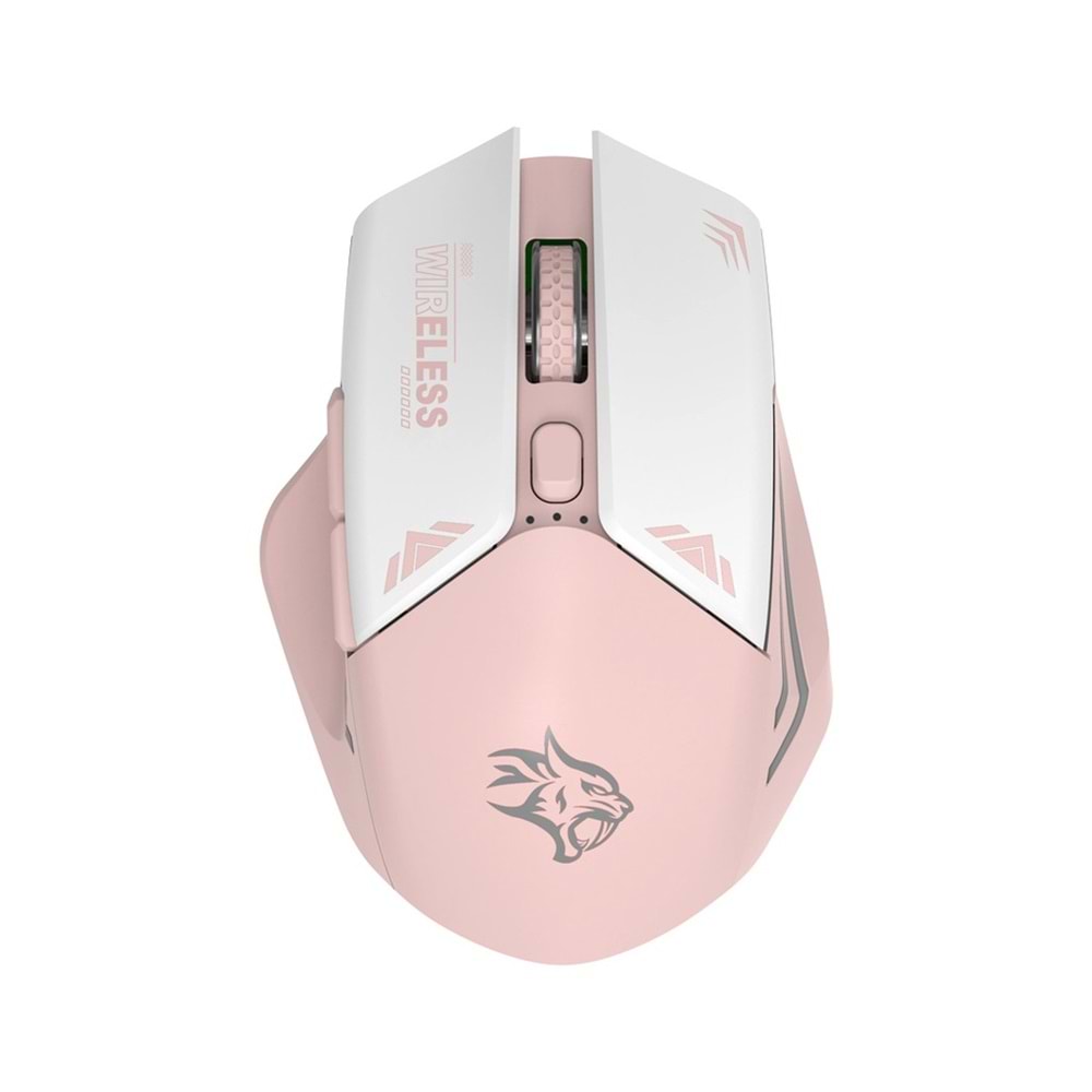PORODO GAMİNG 2’Sİ 1 ARADA 2.4G KABLOSUZ MOUSE DPI 1600 - PEMBE PDX323-PK
