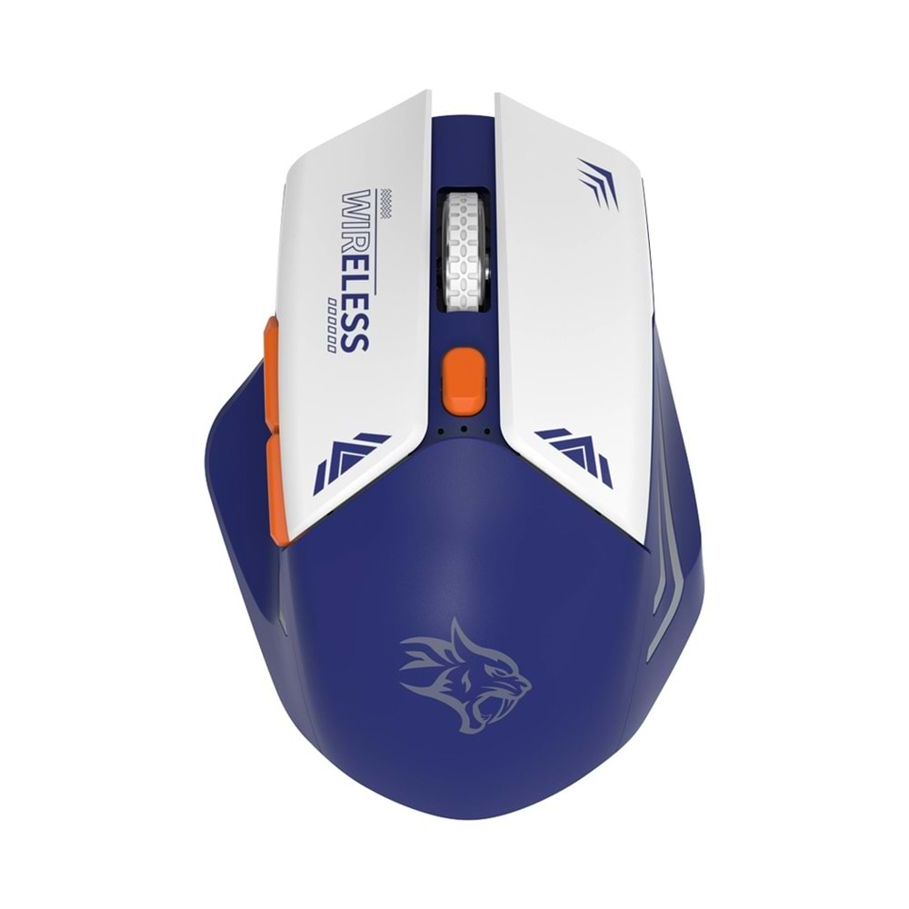 PORODO GAMİNG 2’Sİ 1 ARADA 2.4G KABLOSUZ MOUSE DPI 1600 - MAVİ PDX323-BU