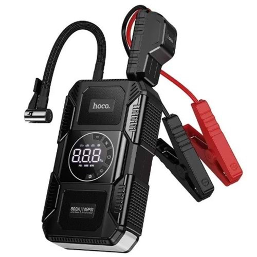 QS6 HOCO HAVA POMPASI VE ACİL MARŞ DESTEKLİ 8.000 MAH POWERBANK