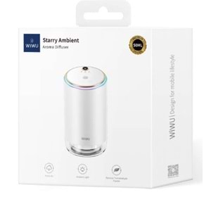 AR003 WİWU YILDIZLI ORTAM AYDINLATMALI RGB IŞIKLI HAVA NEMLENDİRİCİ