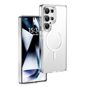 MCC-101 WİWU İSHİELD S26 ULTRA ŞEFFAF MAGSAFE KILIF