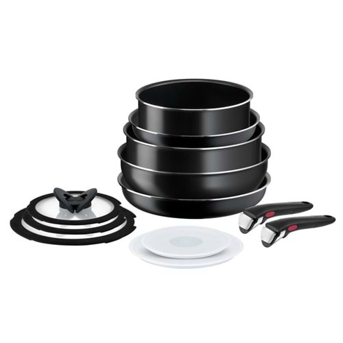TEFAL TİTANYUM İNGENİO SİMPLE COOK 1X BÜYÜK SET - 12 PARÇA