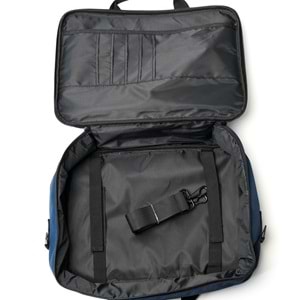 EPICARMA PLAYSTATION 5 VE LAPTOP UYUMLU MAVİ SEYAHAT ÇANTASI