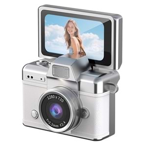 ABBRUCH MİNİ FLİP DİGİTAL CAMERA GÜMÜŞ LK-027
