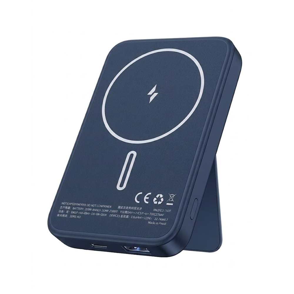 SUNİX PB-160 22.5W 10000MAH MAGSAFE POWERBANK SİYAH
