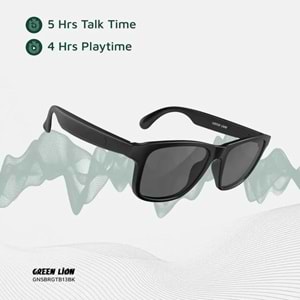 GREEN LION SYDNEY AKILLI GÖZLÜK SİYAH - GNSDNGLSBK