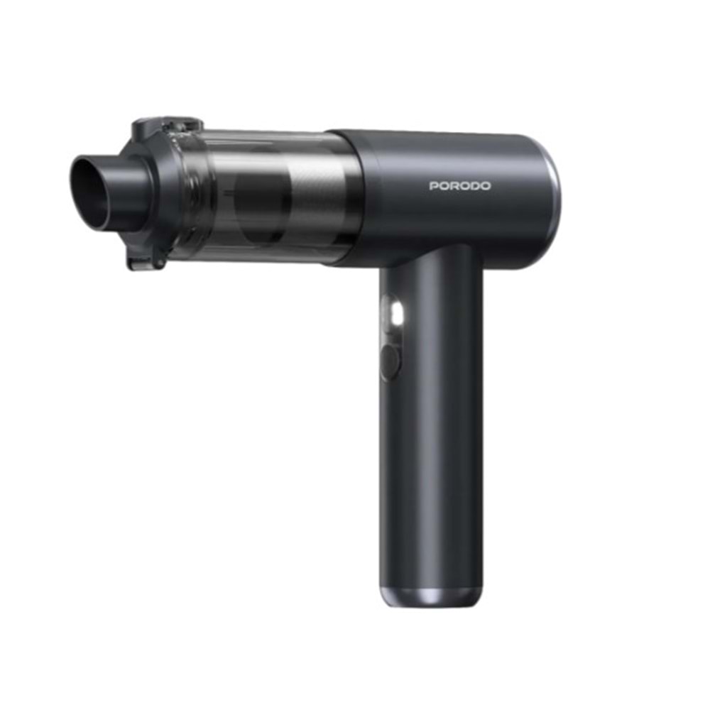 PORODO TORNADO PRO 140W ŞARJLI SÜPÜRGE VE HAVA ÜFLEYİCİ KOYU GRİ - PDM8DGY