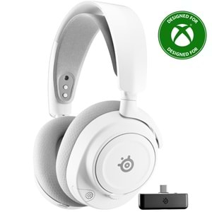 STEELSERIES ARCTIS NOVA 7X GEN 2 ÇOKLU PLATFORM KABLOSUZ GAMING OYUNCU KULAKLIĞI - BEYAZ