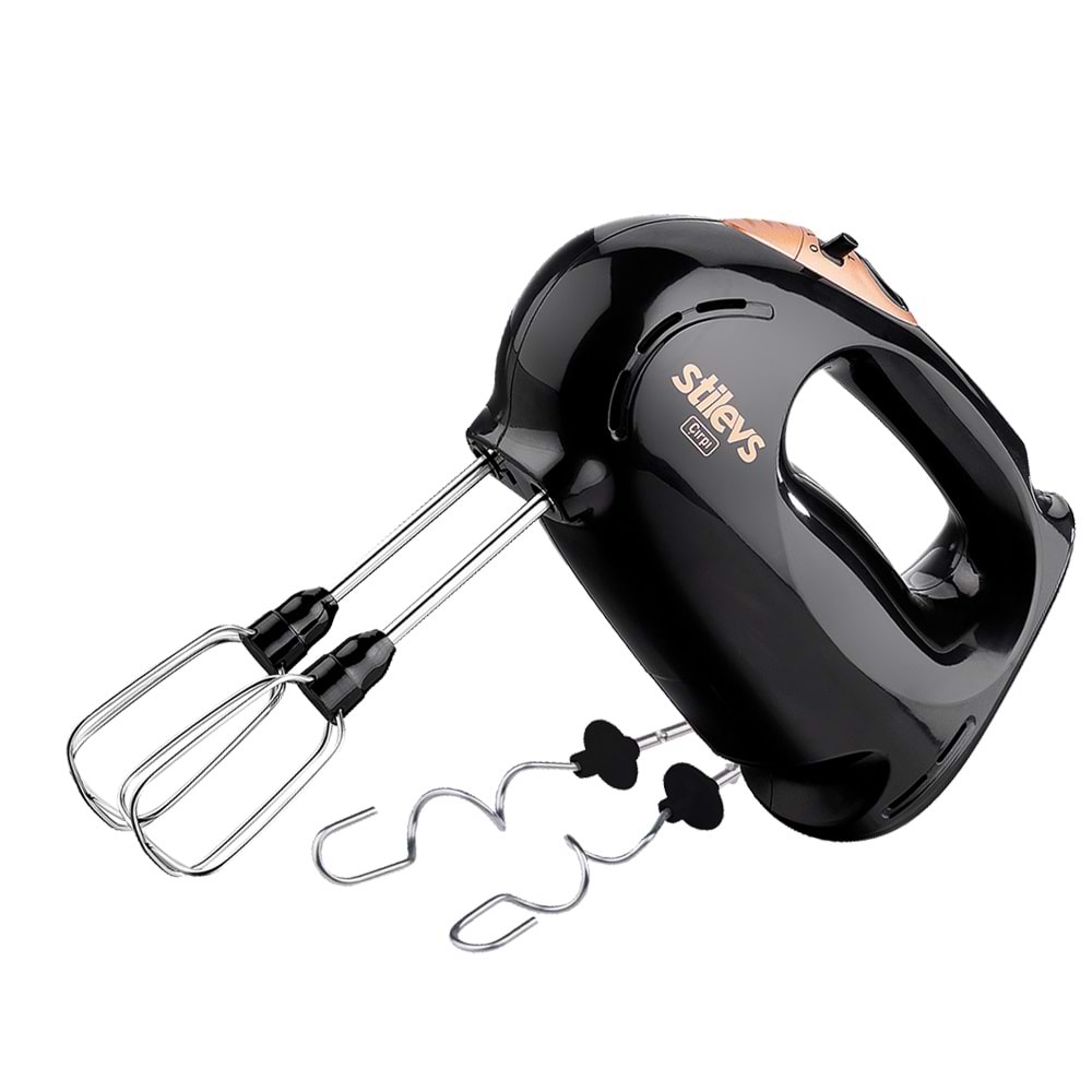 STİLEVS ÇIRPI EL MİKSERİ SİYAH&BAKIR