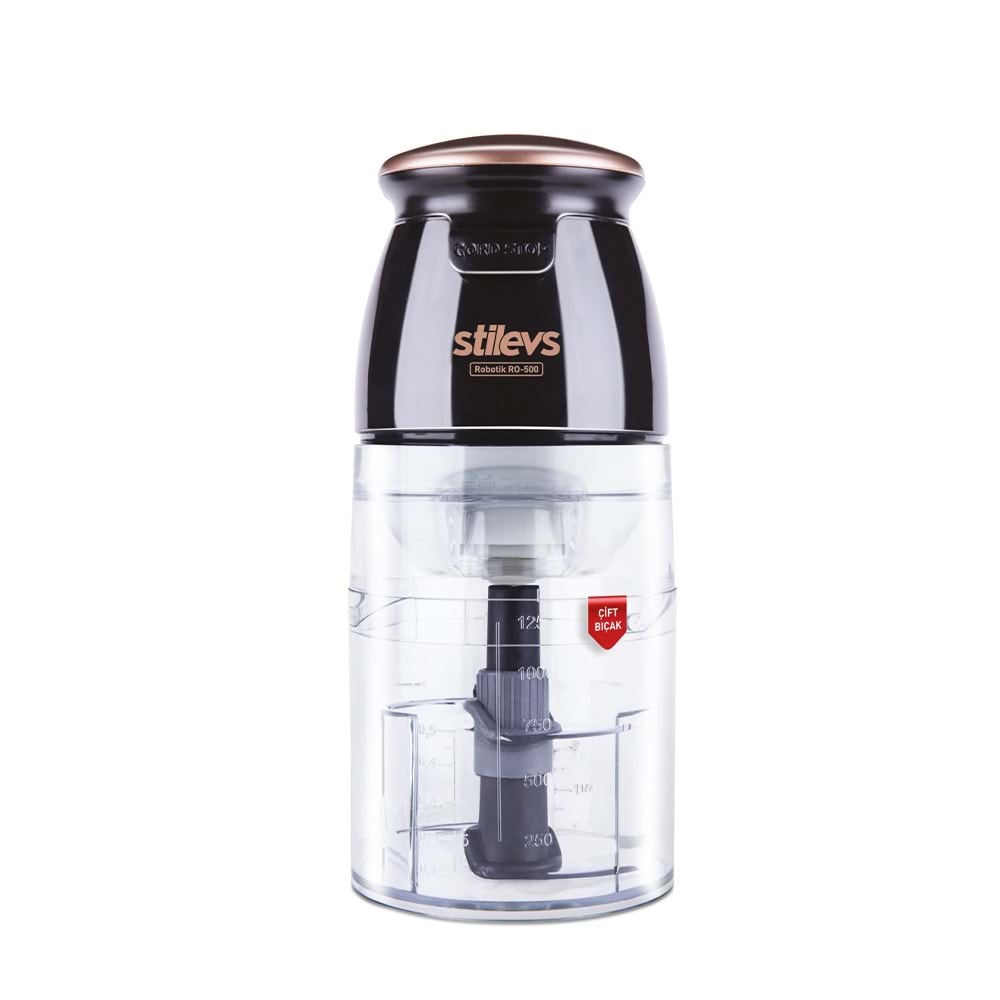 STİLEVS ROBOTİK RO-500 MİNİ DOĞRAYICI SİYAH&BAKIR