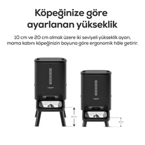 XENON SMART X8630 AKILLI KÖPEK MAMA KABI - SİYAH