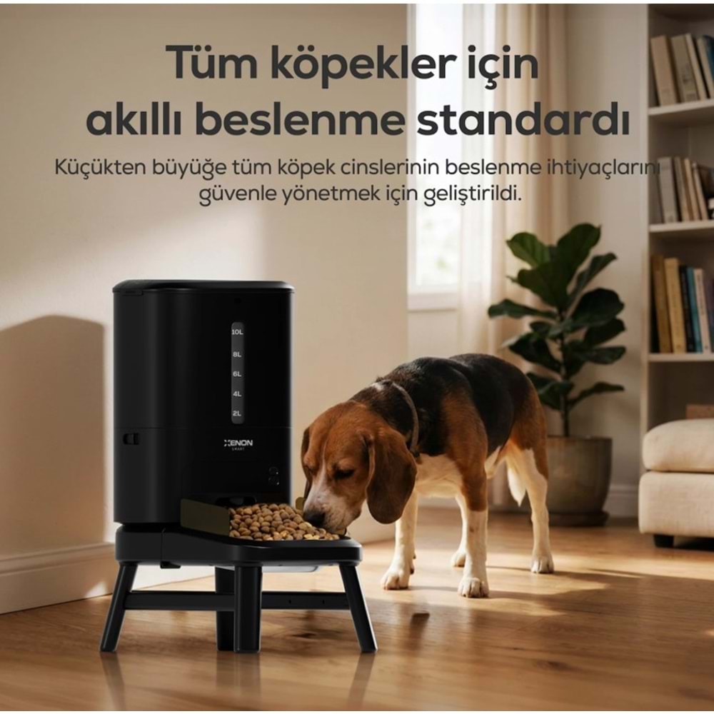 XENON SMART X8630 AKILLI KÖPEK MAMA KABI - SİYAH