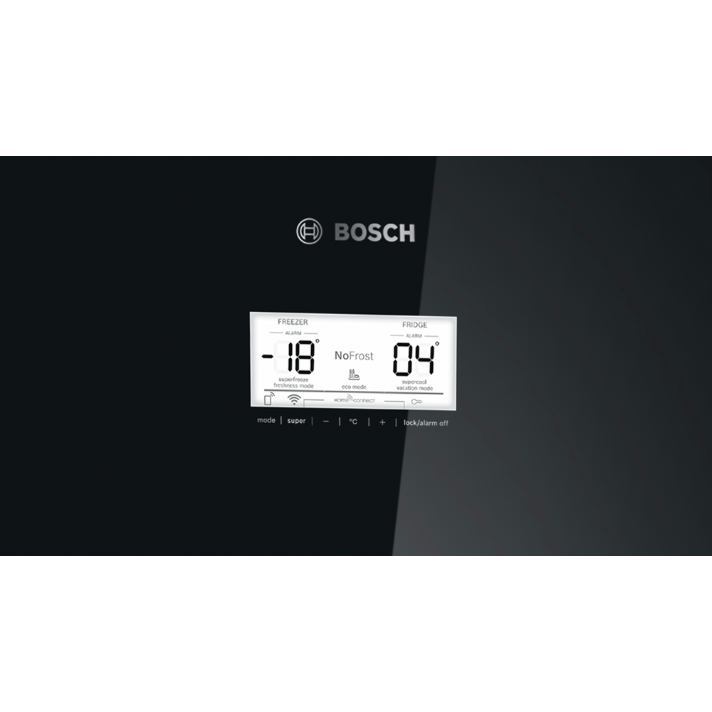 BOSCH KGN49LB30U 435 LİTRE SİYAH CAM A++ NO-FROST BUZDOLABI