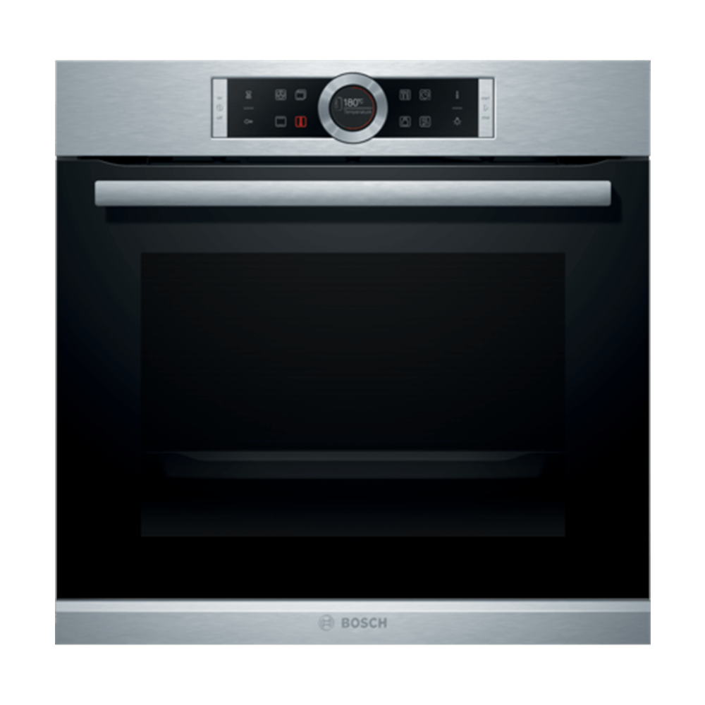 BOSCH HBG635BS1 ÇELİK DİZAYN 4D PİŞİRME 71LT XXL ÖN ISITMA VE SICAK TUTMA ÖZELLİKLİ FIRIN