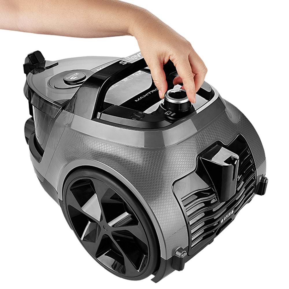 STİLEVS MAXTRON ELEKTRİKLİ SÜPÜRGE SİYAH