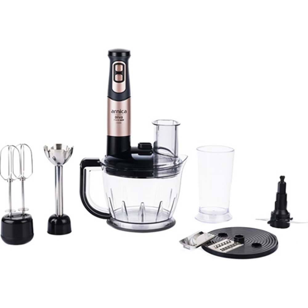 ARNİCA DİVA TREND PRO BLENDER SET SİLVER