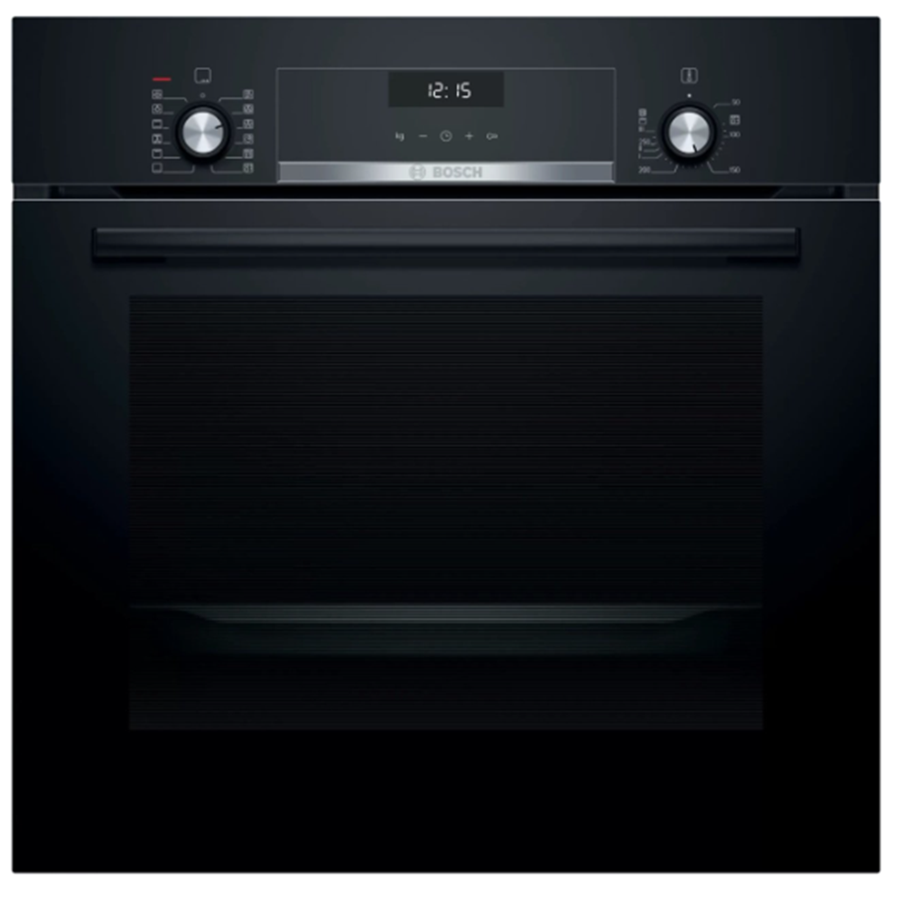 BOSCH MULTİFONKSİYONLU SİYAH BUHARLI PİŞİRME FIRIN HIJ517YB0R